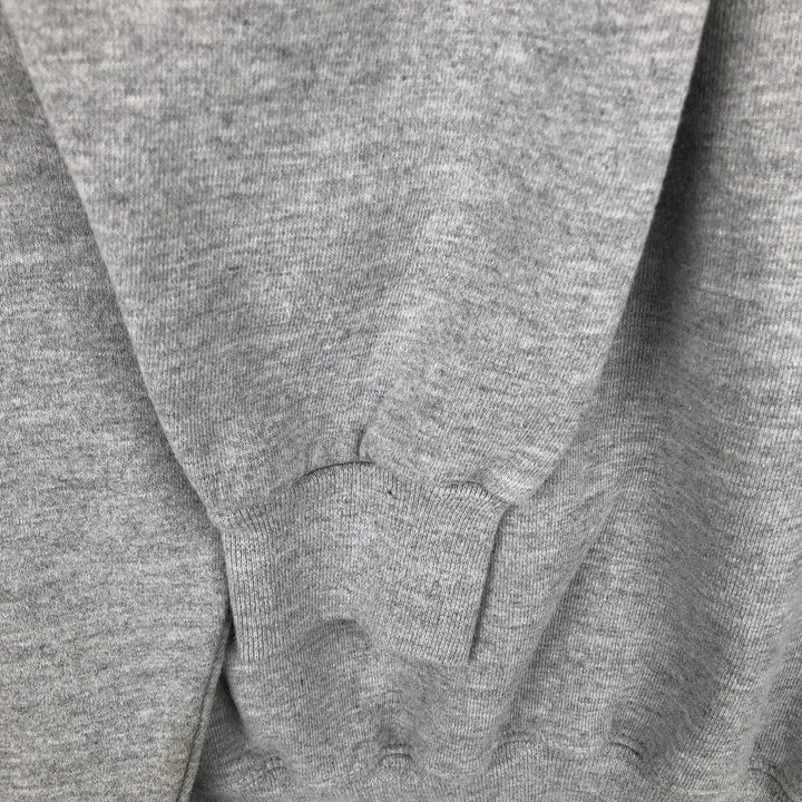 90'S Russell Half-Zip Sweatshirt, Men's Size M (approx.), Vintage polyester gray type Vintage Second Hand