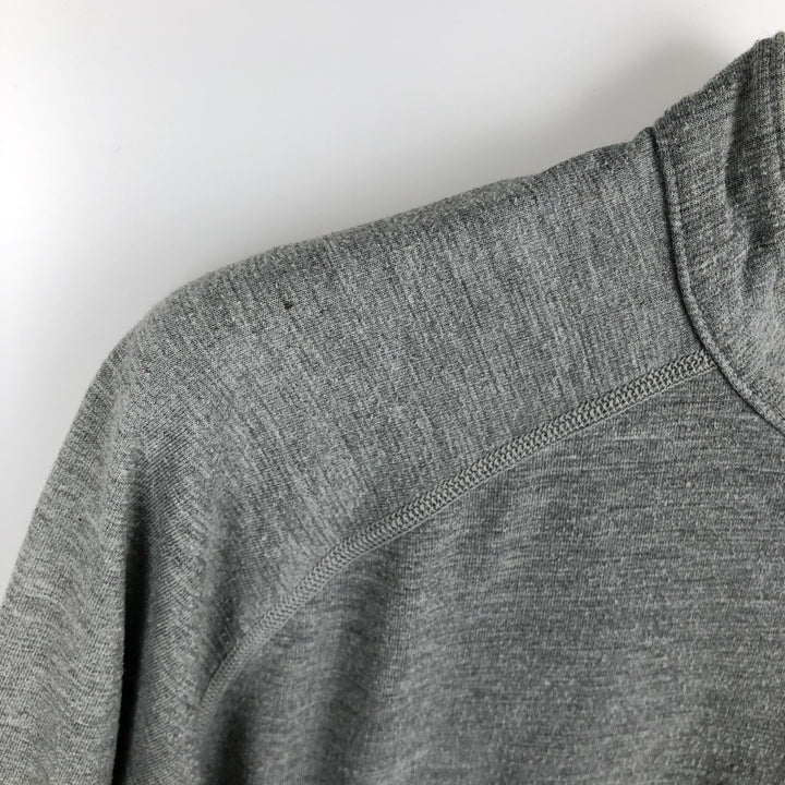 2000'S Patagonia Regulator R.5 21045SP02 Half-Zip Sweatshirt, Made in USA, Men's Size L (approx.) unclear gray type Vintage Second Hand