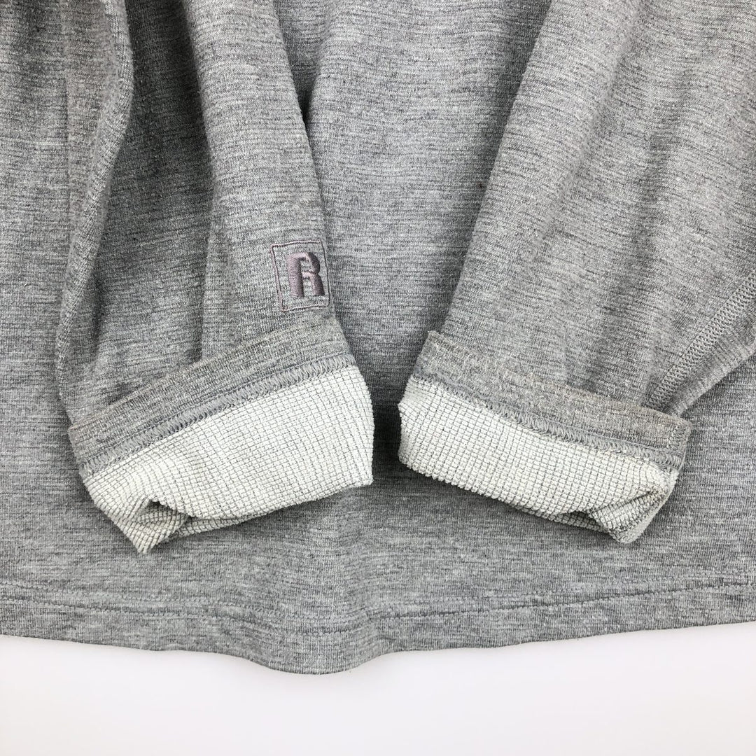 2000'S Patagonia Regulator R.5 21045SP02 Half-Zip Sweatshirt, Made in USA, Men's Size L (approx.) unclear gray type Vintage Second Hand