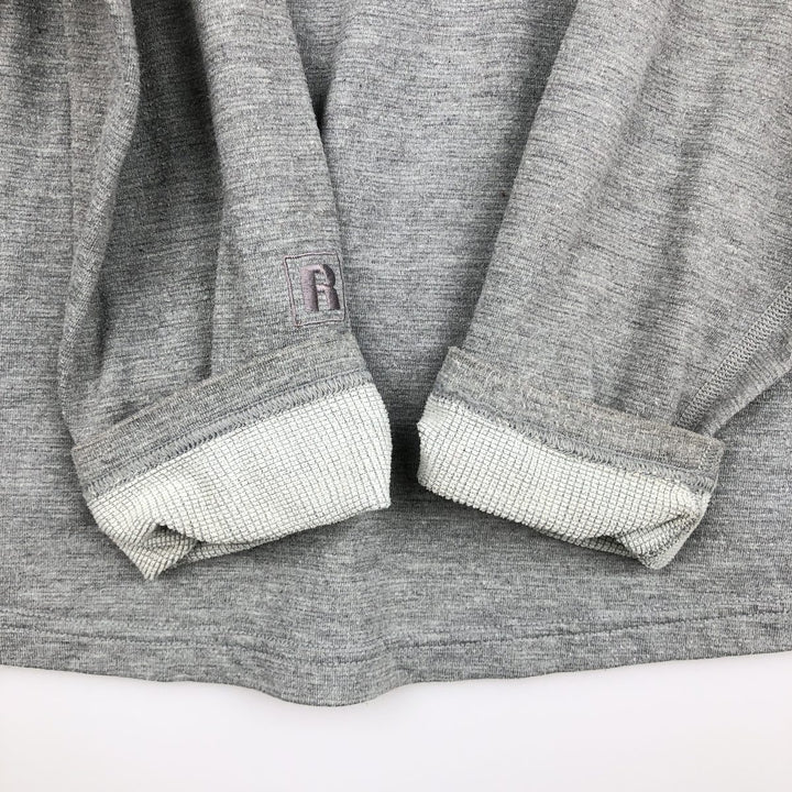 2000'S Patagonia Regulator R.5 21045SP02 Half-Zip Sweatshirt, Made in USA, Men's Size L (approx.) unclear gray type Vintage Second Hand