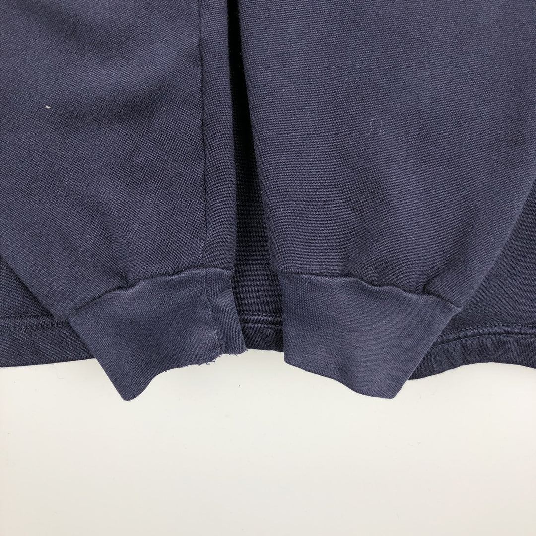 Patagonia CAPILENE Half-Zip Fleece Pullover, Made in USA, Men's XL (approx.) polyester navy blue type Vintage Second Hand