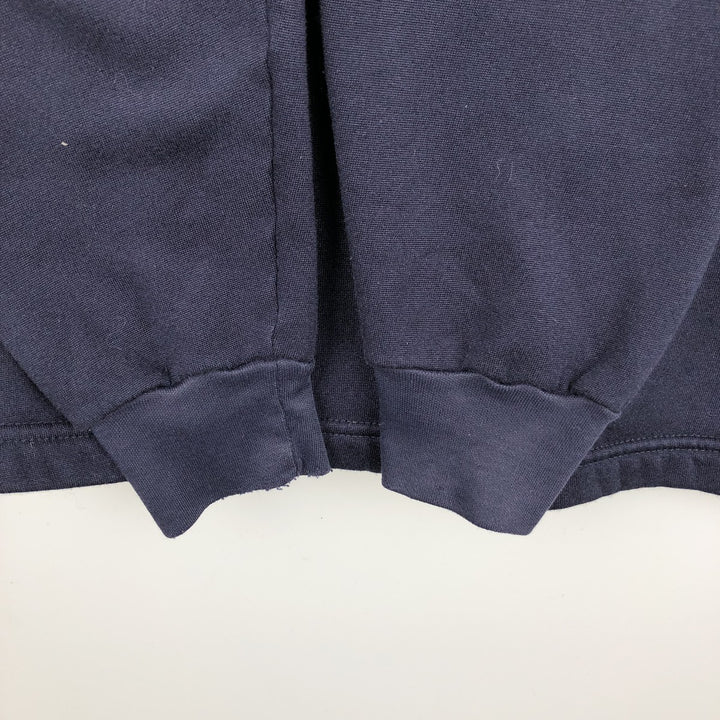 Patagonia CAPILENE Half-Zip Fleece Pullover, Made in USA, Men's XL (approx.) polyester navy blue type Vintage Second Hand