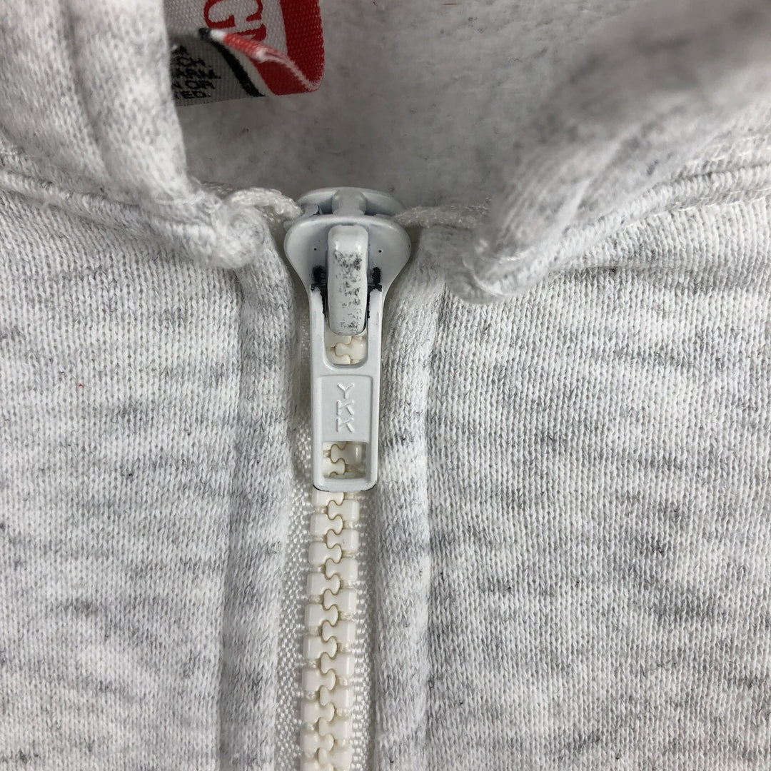 Disney MICKEY MOUSE Half-Zip Sweatshirt, Made in USA, Men's Size XL (approx.) polyester gray type Vintage Second Hand