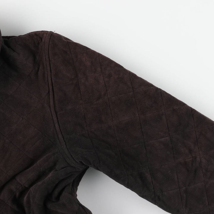 Barbour COUNTRY CLASSIC QUILT 3-Warrant Quilted Puffer Jacket (Men's Size L) unclear black type Vintage Second Hand