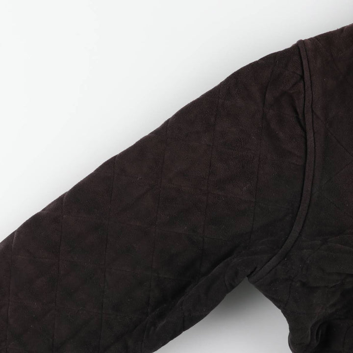 Barbour COUNTRY CLASSIC QUILT 3-Warrant Quilted Puffer Jacket (Men's Size L) unclear black type Vintage Second Hand