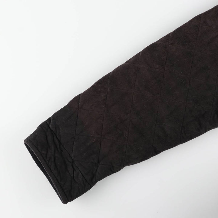 Barbour COUNTRY CLASSIC QUILT 3-Warrant Quilted Puffer Jacket (Men's Size L) unclear black type Vintage Second Hand