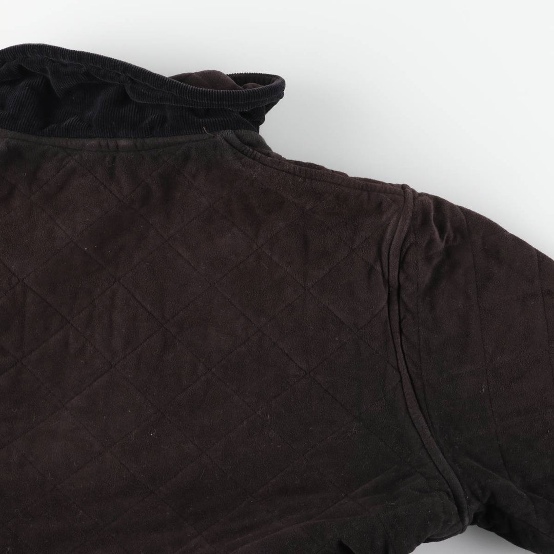 Barbour COUNTRY CLASSIC QUILT 3-Warrant Quilted Puffer Jacket (Men's Size L) unclear black type Vintage Second Hand