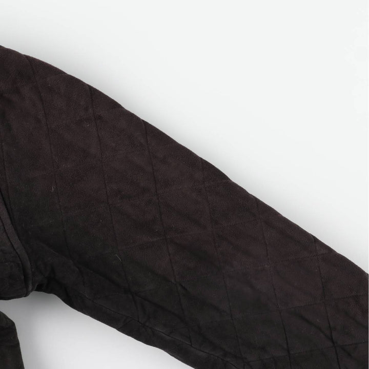 Barbour COUNTRY CLASSIC QUILT 3-Warrant Quilted Puffer Jacket (Men's Size L) unclear black type Vintage Second Hand
