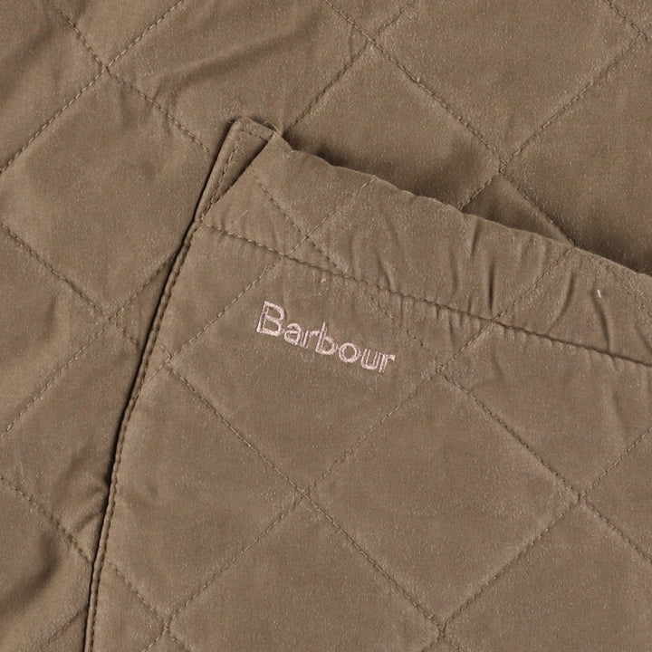 2000'S Barbour Microfibre Polarquilt 3-Warrant Quilted Puffer Jacket, Men's Size XL (approx.) polyester Khaki type Vintage Second Hand