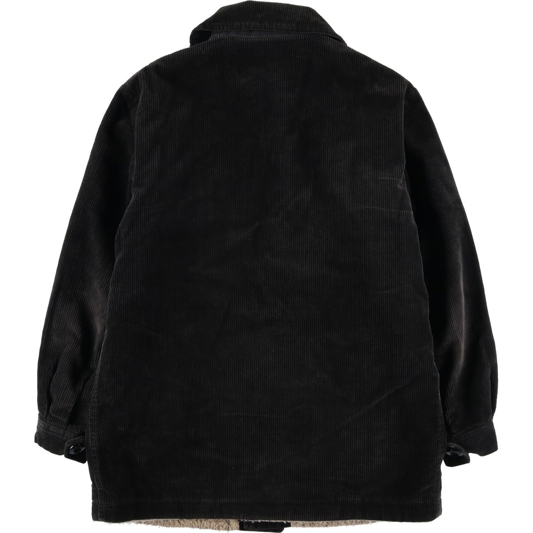 Corduroy jacket, made in Italy, men's size M (approx.), vintage. cotton black type Vintage Second Hand