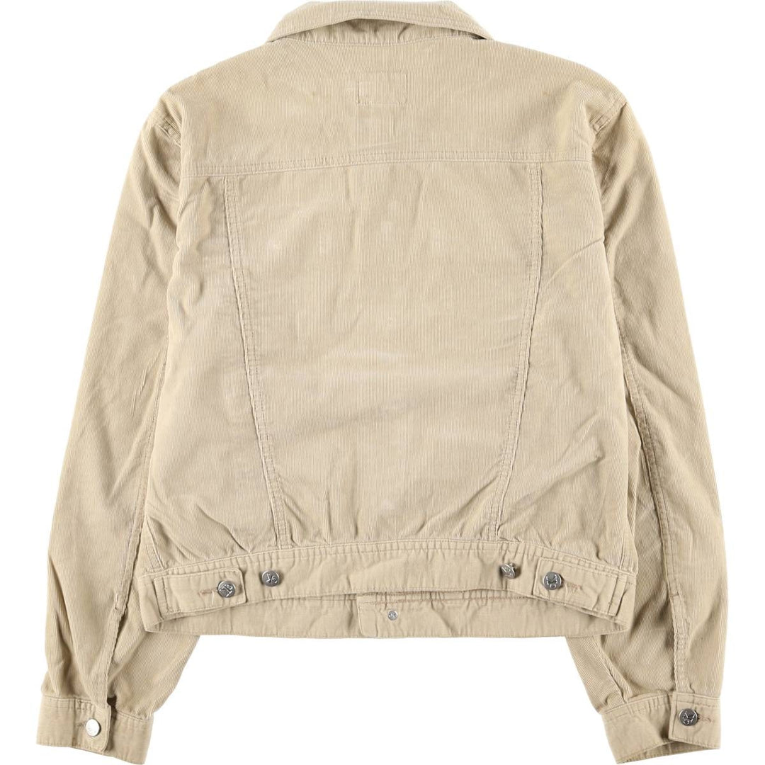 90s-00'S Calvin Klein Jeans Corduroy Jacket, Men's Size L (approx.), Vintage cotton Beige type Vintage Second Hand