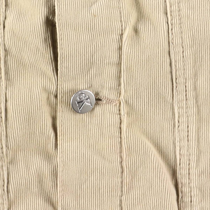 90s-00'S Calvin Klein Jeans Corduroy Jacket, Men's Size L (approx.), Vintage cotton Beige type Vintage Second Hand