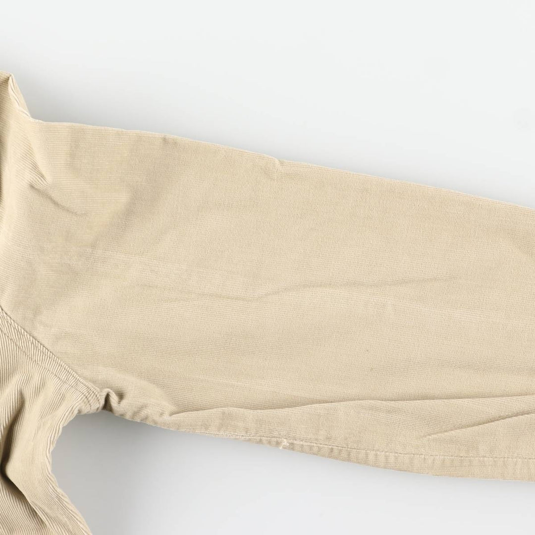 90s-00'S Calvin Klein Jeans Corduroy Jacket, Men's Size L (approx.), Vintage cotton Beige type Vintage Second Hand