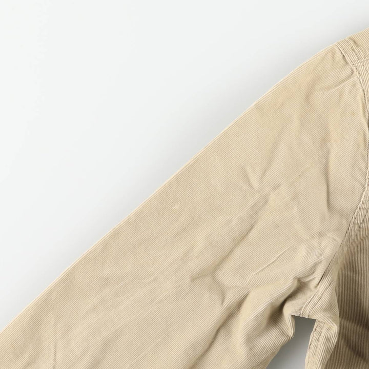 90s-00'S Calvin Klein Jeans Corduroy Jacket, Men's Size L (approx.), Vintage cotton Beige type Vintage Second Hand