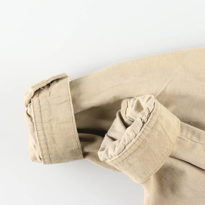 90s-00'S Calvin Klein Jeans Corduroy Jacket, Men's Size L (approx.), Vintage cotton Beige type Vintage Second Hand