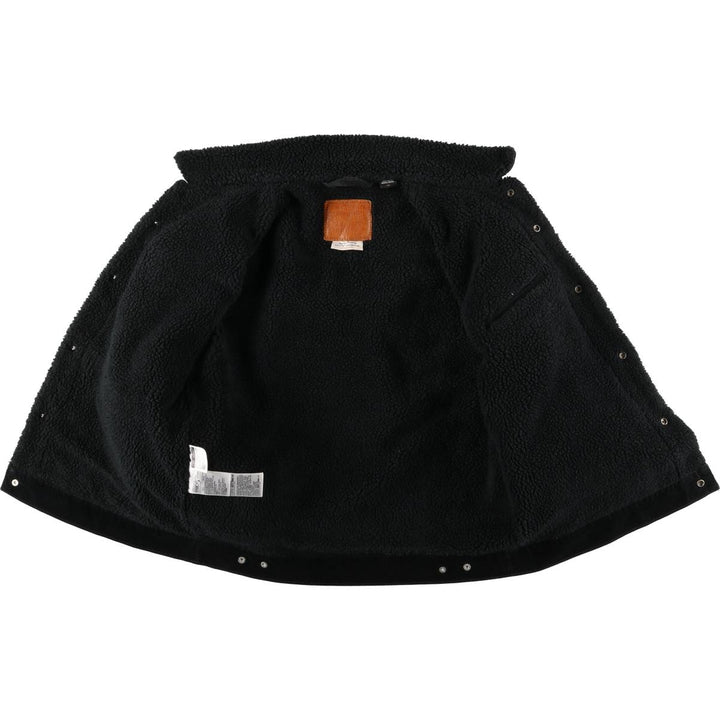 Levi's Trucker Jacket, Corduroy Boa Jacket, Men's Size L cotton black type Vintage Second Hand