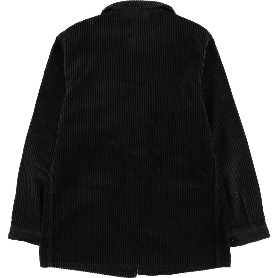 Wrangler corduroy jacket/coverall, made in Italy, men's size M equivalent, vintage. cotton black type Vintage Second Hand