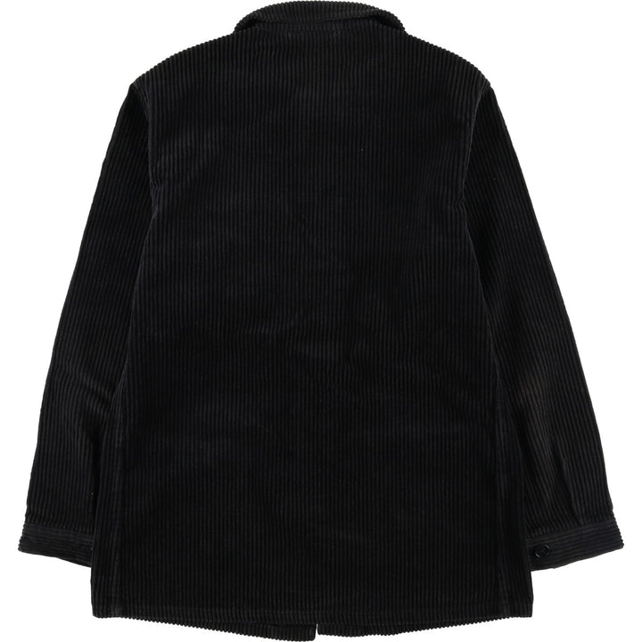Wrangler corduroy jacket/coverall, made in Italy, men's size M equivalent, vintage. cotton black type Vintage Second Hand