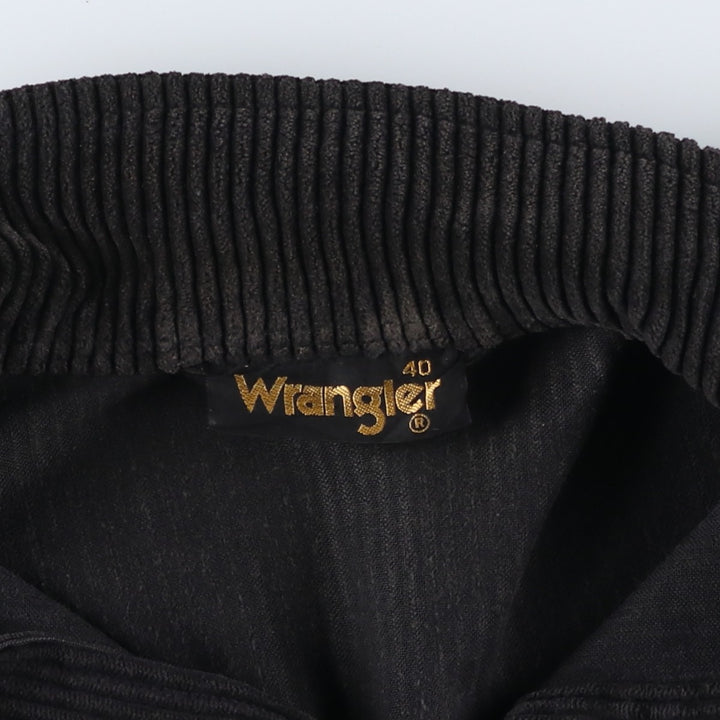 Wrangler corduroy jacket/coverall, made in Italy, men's size M equivalent, vintage. cotton black type Vintage Second Hand