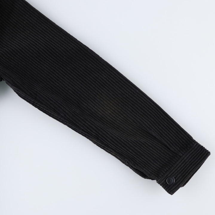 Wrangler corduroy jacket/coverall, made in Italy, men's size M equivalent, vintage. cotton black type Vintage Second Hand