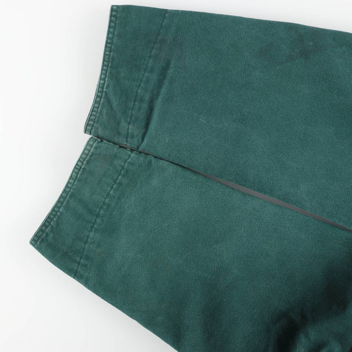 1990'S Eddie Bauer Hunting Jacket, Men's Size S (approx.) cotton green type Vintage Second Hand