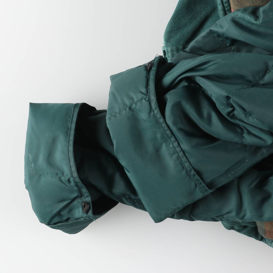 1990'S Eddie Bauer Hunting Jacket, Men's Size S (approx.) cotton green type Vintage Second Hand