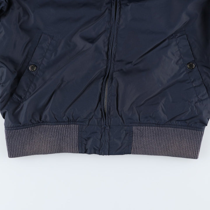 Civilian Alpha MA-1 Military Flight Jacket, Men's Size L Nylon black type Vintage Second Hand