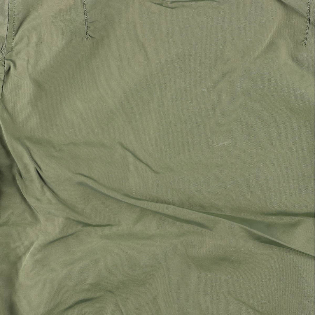 Civilian Alpha ALPHA MA-1 type military flight jacket, men's XL equivalent Nylon Khaki type Vintage Second Hand