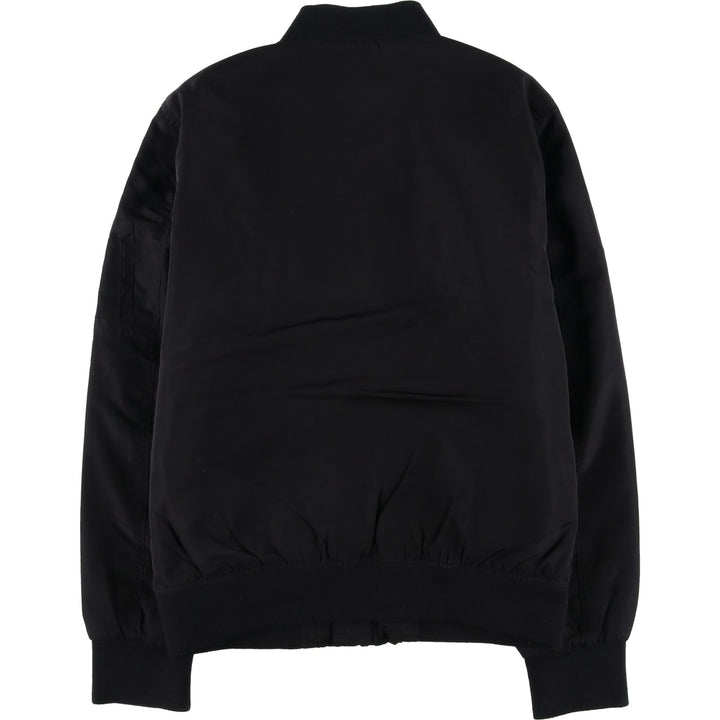 Levi's MA-1 type padded military flight jacket, men's size S equivalent. polyester black type Vintage Second Hand