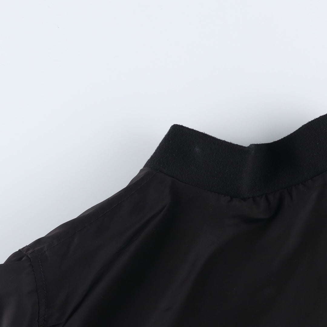 Levi's MA-1 type padded military flight jacket, men's size S equivalent. polyester black type Vintage Second Hand