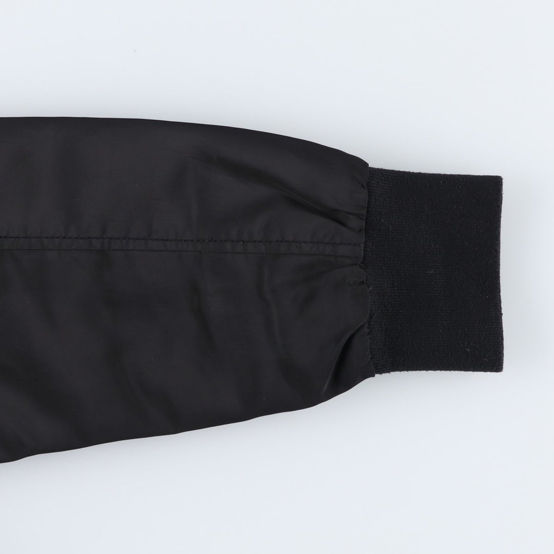 Levi's MA-1 type padded military flight jacket, men's size S equivalent. polyester black type Vintage Second Hand