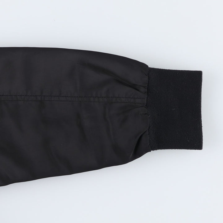 Levi's MA-1 type padded military flight jacket, men's size S equivalent. polyester black type Vintage Second Hand