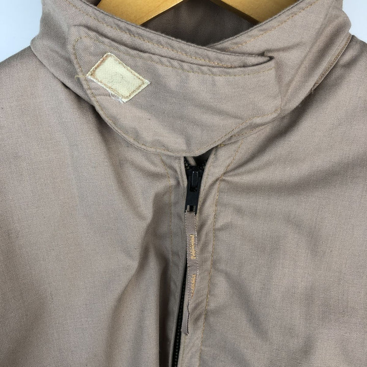 1990'S US Military Issue CVC Nomex Tanker Jacket, Made in USA, Men's Size M (Equivalent), Vintage Aramid Khaki type beige Vintage Second Hand