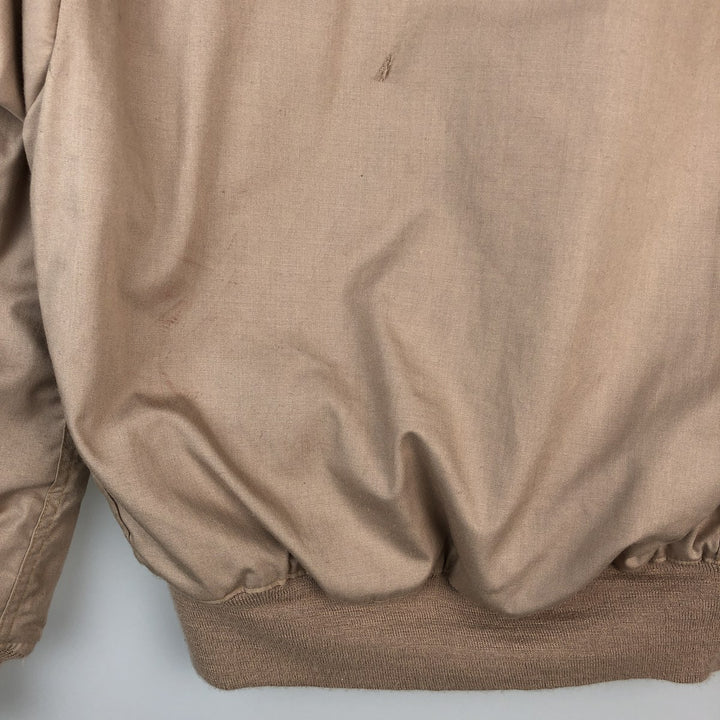 1990'S US Military Issue CVC Nomex Tanker Jacket, Made in USA, Men's Size M (Equivalent), Vintage Aramid Khaki type beige Vintage Second Hand