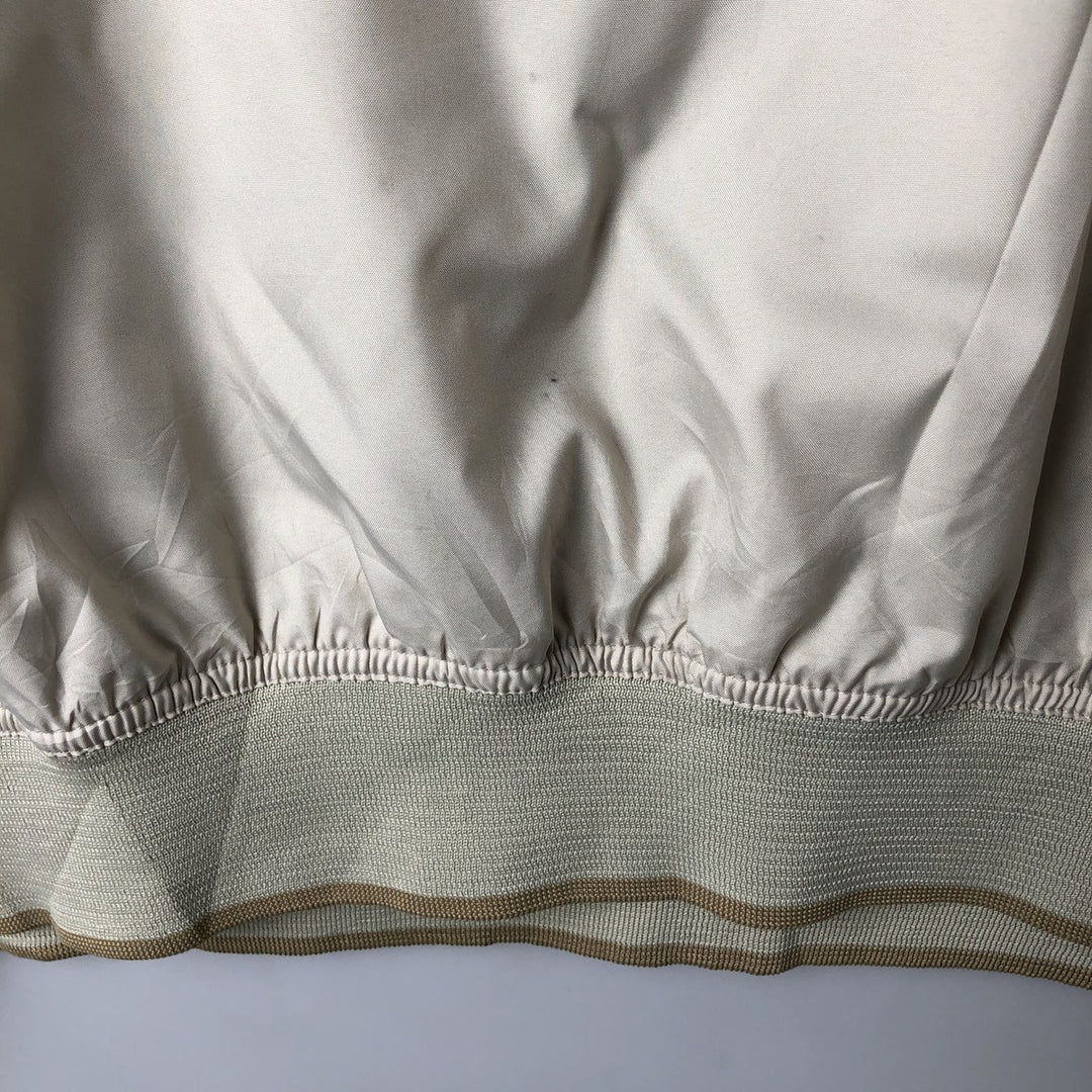90'S Reebok Golf Warm-up Pullover, Men's Size XL (approx.), Vintage polyester Beige type Vintage Second Hand