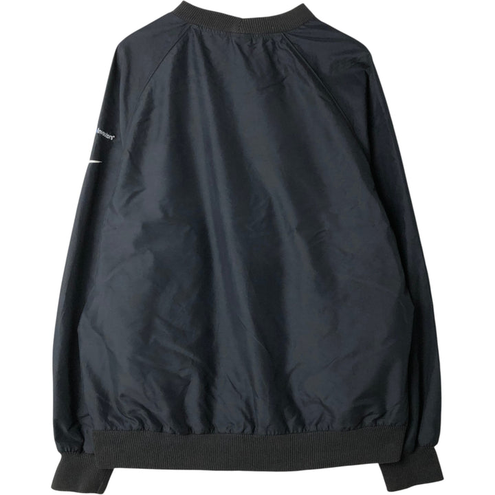 Nike Golf Nylon Pullover, Men's Size L (approx.) polyester black type Vintage Second Hand
