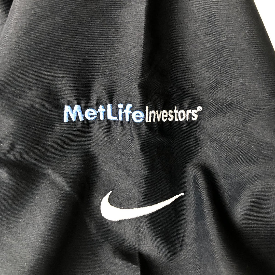 Nike Golf Nylon Pullover, Men's Size L (approx.) polyester black type Vintage Second Hand