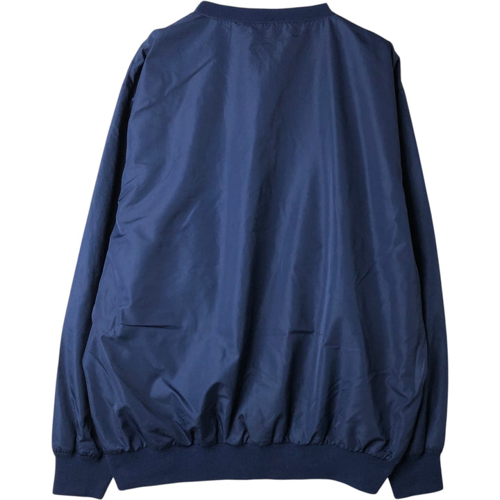 Ralph Lauren POLO GOLF Warm-up pullover for men, size M polyester navy blue type Vintage Second Hand
