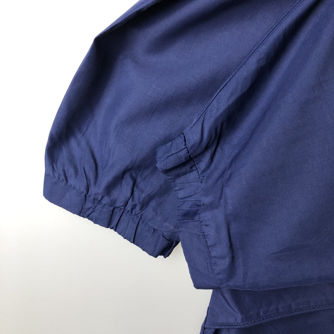 90s-era Adidas Half-Snap Warm-Up Pullover, Men's Size S (approx.) polyester navy blue type Vintage Second Hand