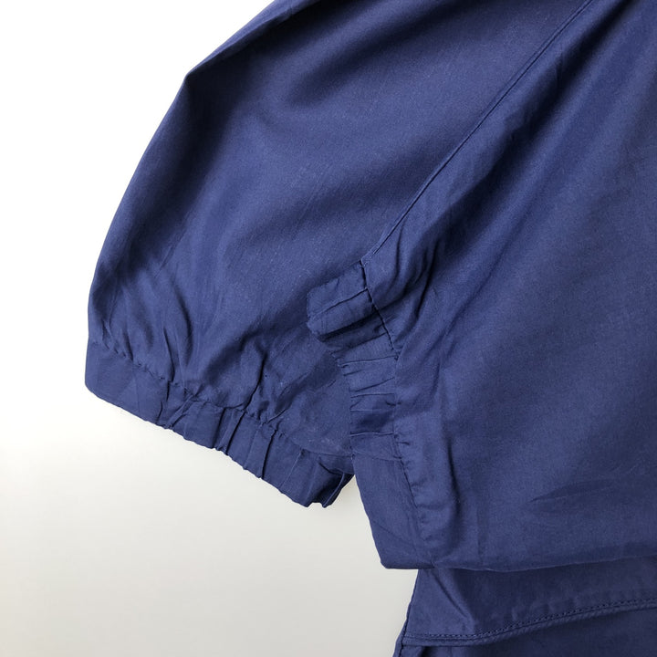 90s-era Adidas Half-Snap Warm-Up Pullover, Men's Size S (approx.) polyester navy blue type Vintage Second Hand