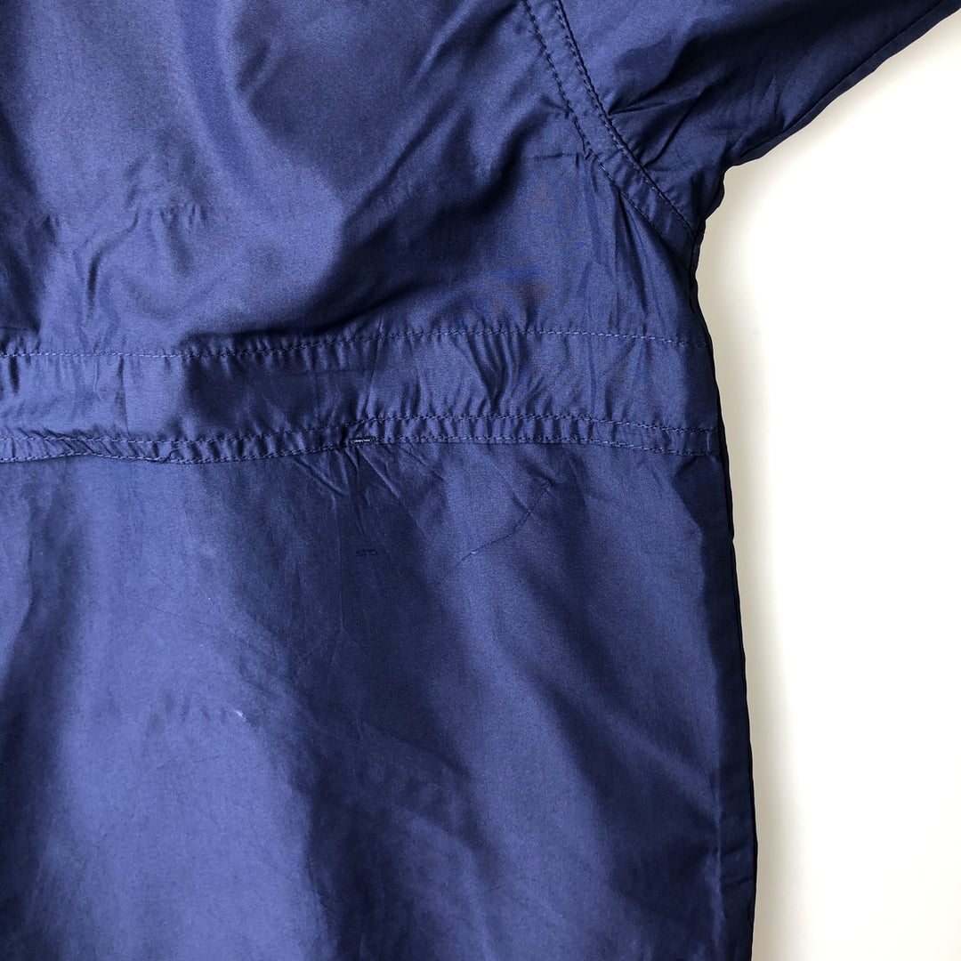 90s-era Adidas Half-Snap Warm-Up Pullover, Men's Size S (approx.) polyester navy blue type Vintage Second Hand
