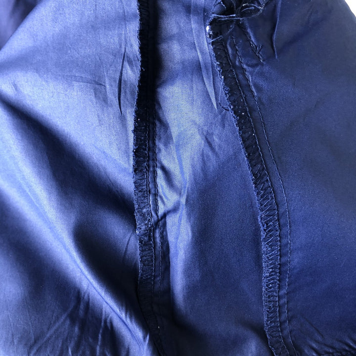 90s-era Adidas Half-Snap Warm-Up Pullover, Men's Size S (approx.) polyester navy blue type Vintage Second Hand