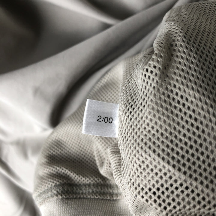 2000'S Adidas V-neck warm-up pullover, men's size S (approx.) polyester Beige type Vintage Second Hand
