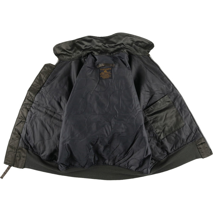 Civilian Alpha CWU-45 Nylon Khaki type Vintage Second Hand