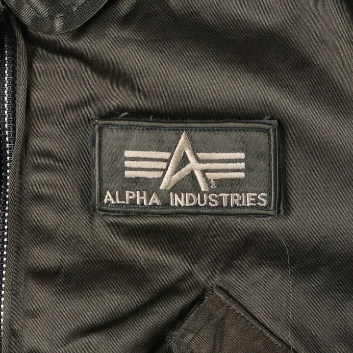 Civilian Alpha CWU-45 Nylon Khaki type Vintage Second Hand