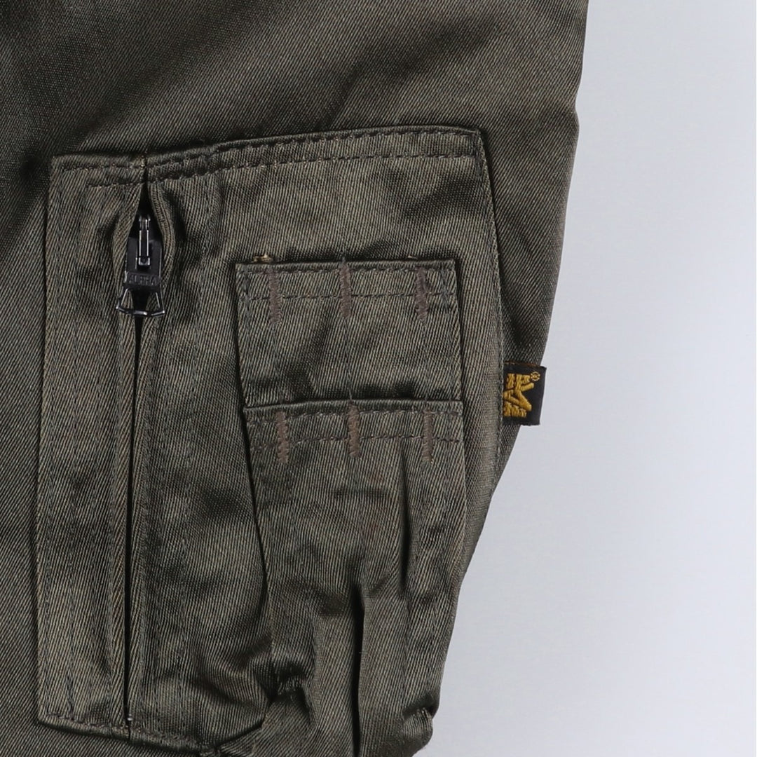 Civilian Alpha CWU-45 Nylon Khaki type Vintage Second Hand