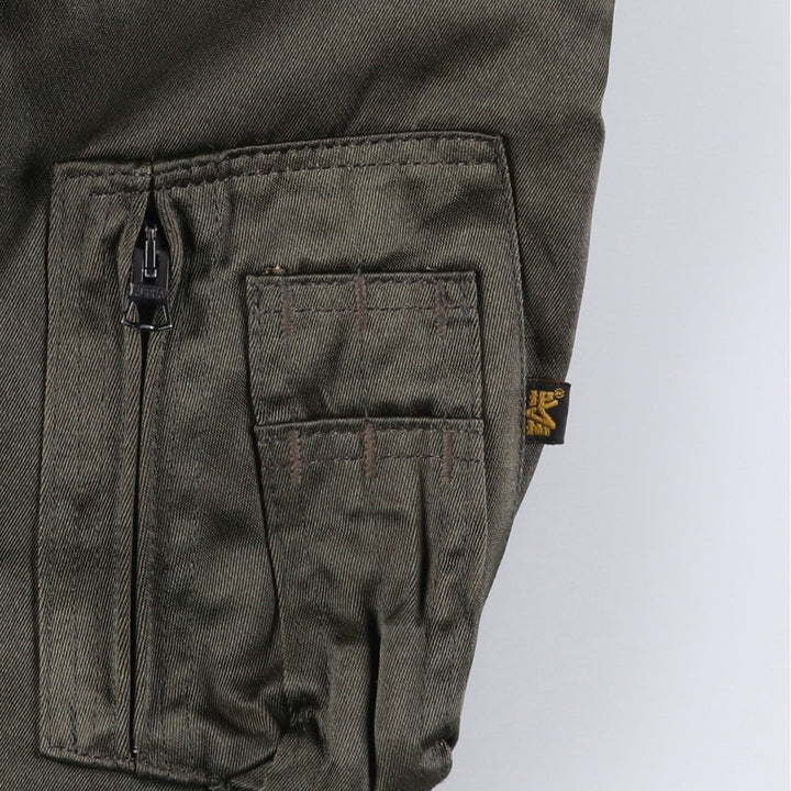 Civilian Alpha CWU-45 Nylon Khaki type Vintage Second Hand