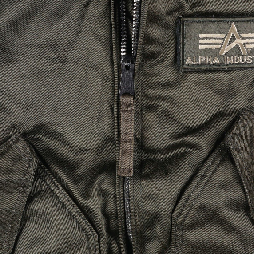Civilian Alpha CWU-45 Nylon Khaki type Vintage Second Hand