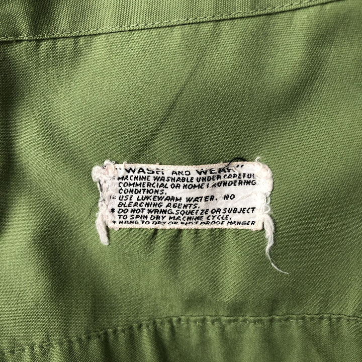 ~90'S Campus Harrington Jacket Swing Top, Men's Size L unclear green type yellow green Vintage Second Hand