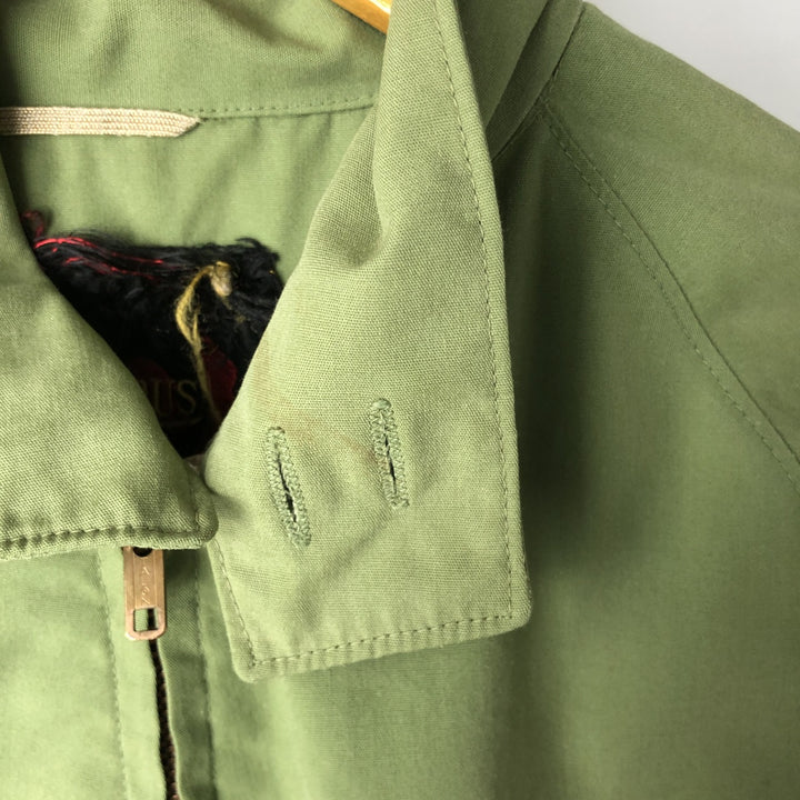 ~90'S Campus Harrington Jacket Swing Top, Men's Size L unclear green type yellow green Vintage Second Hand